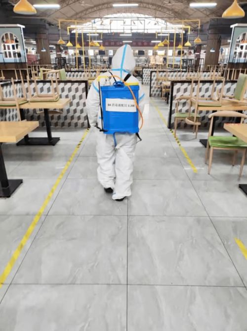 面對疫情,西安鐵道技師學院后勤有保障